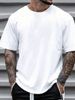 With Brand Logo 100% Cotton Summer Men Loose T-Shirts Casual Breathable Short Sleeves Fashion Outdoor High Street Top_viptrois.com