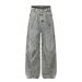 Brand 2025 New Punk Men's Jeans Casual Youth Trendy Straight Pants_viptrois.com