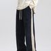 Men's Clothing Hit Men's Loose Straight Leg Trendy Casual Sports Trousers_viptrois.com