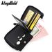 Wallet Card Cases Short Men's Wallet Document Holder Wallet Wallet Zipper Men's Wallet Retro Creative Business Wallet_viptrois.com