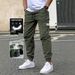 Lightweight & Breathable Workwear Pants For Men - Adjustable Drawstring Waist, Multi-Pocket Cargo Trousers For Hiking, Camping & Everyday Wear_viptrois.com
