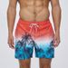 Men's Clothing Printed Beach Shorts Men's Swimming Trunks Quick Drying Four Point Shorts Casual Pants Swimming Trunks_viptrois.com