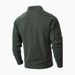 European Slim-Fit Stand Collar Sweatshirt – Long Sleeve Casual Pullover For Men, Autumn/Winter Minimalist Streetwear_viptrois.com