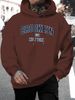 Men's Autumn And Winter Casual Fashion Loose Hooded Sweatshirt Brooklyn 1995 Letter Printed Warm Long Sleeved Pullover_viptrois.com