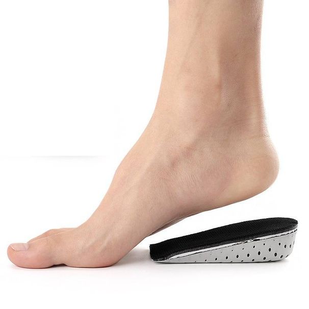 Height Increasing Insoles For Men And Women, Thickened Invisible 234cm Sports Transparent Silicone Half Pad Inner Height Increasing Insoles_viptrois.com