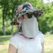 Women's Detachable Top Sun Hat - Breathable & UPF 50+ Camo Bucket Hat For Hiking & Travel_viptrois.com