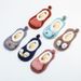 Kid's Clothing New Style Baby Socks In Spring And Autumn 3d Cartoon Doll Children's Anti Slip Floor Socks Feather Yarn Baby Socks_viptrois.com