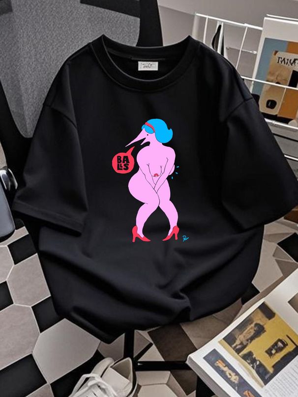 Parra Random TITS Reed Space Tshirt PRE OWNED VINTAGE 2007 RARE SZ Xl Staple Breathable Streetwear Stylish Casual Unisex Homme Graphic Summer_viptrois.com