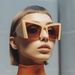 Oversized Square Sunglasses for Women Men Trendy Funny Party Sun Glasses Apparel Accessories_viptrois.com