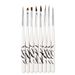 Zebra print nail brush set 8 nail paint pen Drawing pen Carving pen point drill pen_viptrois.com