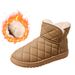 New snow boots for women plus velvet thick soled cotton shoes for women with warm boots_viptrois.com