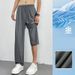 Men's Clothing Summer Casual Pants Men's 3D Willow Gusset Cooling Pants - Breathable, Quick-Dry & UV Protection Slim Fit Trousers For Summer_viptrois.com