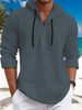 Summer New Style Men's Pullover With Heavy-duty Hooded Collar, Trendy Casual Sleeveless T-shirt_viptrois.com