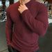 Loom 2023 Cross-Border European And American Autumn Winter New Fashion Long Sleeve Sweater Men's Top Knitted Shirt_viptrois.com