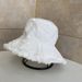 Women's Hats Double Sided Fisherman Hat Harajuku Personality Fur Edged Basin Hat All Match Outdoor Sunshade Foldable Couple Travel Hat_viptrois.com