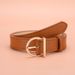Ceinture En Cuir PU Coupe-vent Pour Femme, Véritable, Luxe, Doux, Pantalon Cargo, Jean, Mode, Broche, Strucmince_viptrois.com