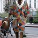 Men's Clothing Graffiti Print Three Quarter Sleeved Shorts Oversize Drop Shoulder Casual Suit_viptrois.com