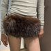D.I.A Rabbit Fur Belt Ins Super Popular Belt Fur Tassel Fashion Belt_viptrois.com