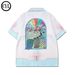Men's Clothing High End Cuban Collar Shirt Suit For Men Early Summer Wear Niche Trendy Shirt Shorts_viptrois.com