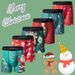 Pulse New Men's Underwear Printed European And American Style Breathable Comfortable Atmosphere Christmas Boxer Shorts Long_viptrois.com
