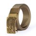 Men's Belts Sports And Leisure Nylon Belts Bronze Alloy Automatic Adjustment Buckle Breathable And Wear Resistant Belts_viptrois.com