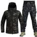Men's Warm Suit Outdoor Softshell Wearable Thickened Camouflage Clothing_viptrois.com
