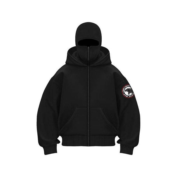 Men's Panther Print Cardigan - 3D Metallic Knit Jacket | Asymmetric Dark Streetwear_viptrois.com