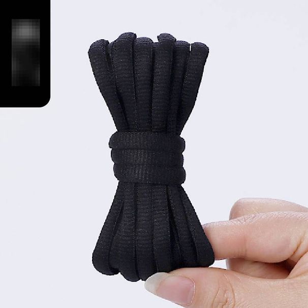 Shoe Accessories Circular Shoelaces Basketball Shoes Casual Shoes Sports Shoes Work Shoe Ropes Black And White Color Shoelace Ropes_viptrois.com
