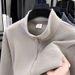 Men's Double-Sided Fleece Zipper Cardigan Jacket For Autumn And Winter, Casual And Versatile Outerwear, Warm Sweatshirt_viptrois.com