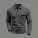 Breathable Checkered Polo Shirt – Button-Up Casual Top With Chest Pocket (Relaxed Fit For Work & Weekend)_viptrois.com