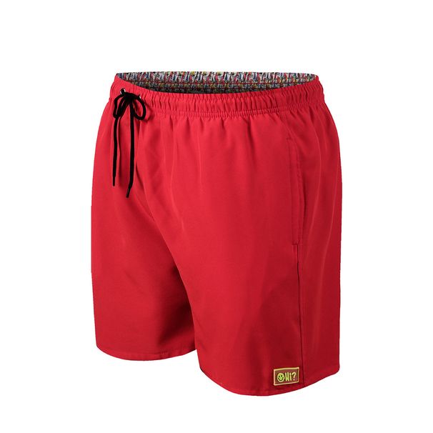 Men's Casual Pants All-Match Solid Color Loose Quick-Drying Waterproof Sports Fitness Pants Shorts Large Size Double-Layer Swimming Trunks_viptrois.com