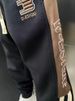 Men's Fleece Lined Thickened Casual Sports Jogger Pants Luxury Embroidered Slim Fit Sweatpants Style Black For Autumn Winter_viptrois.com