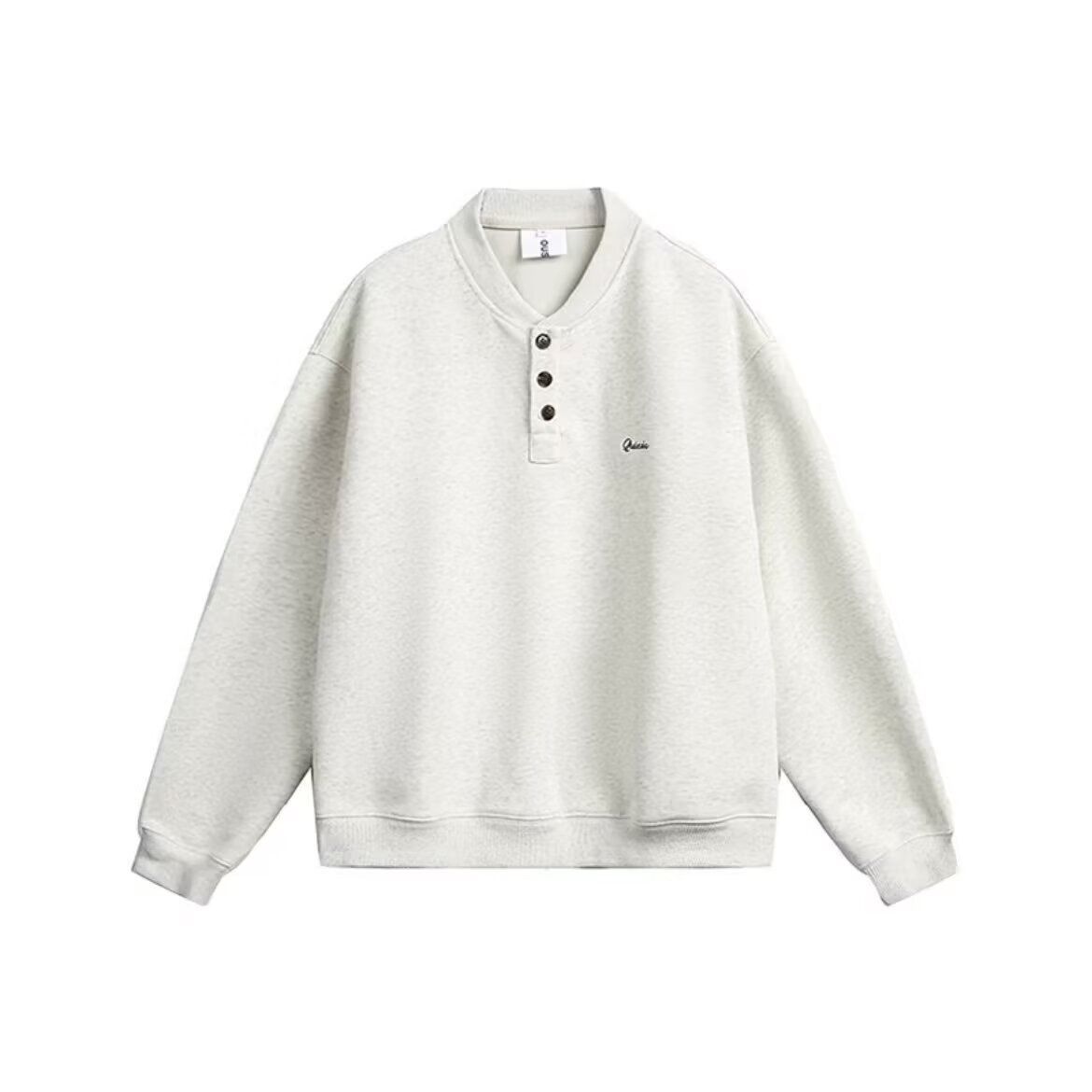 Letter Round Neck Simple Hoodie Trendy New Style Temperament Fashionable Versatile Loose Casual Top_viptrois.com