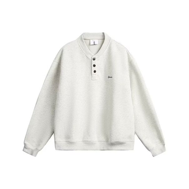 Letter Round Neck Simple Hoodie Trendy New Style Temperament Fashionable Versatile Loose Casual Top_viptrois.com