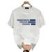 Men's Clothing Summer New Style Handsome Printing Loose Casual Heavy Short Sleeved T Shirt All Match Half Sleeved Top_viptrois.com