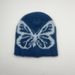 Women's Hats Butterfly Jacquard Plush Hat Autumn And Winter Outdoor Cold Proof Warm Hat European And American Fashion Beanie Hat_viptrois.com