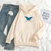 Ins Style Hoodie Plus Size Sweatshirt Butterfly Become The Change_viptrois.com