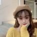 Autumn Winter New British Style Wool Beret Artistic Versatile Painter Warm Octagonal Hat For Women Trendy_viptrois.com