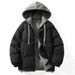 Men’s Winter Layered Hooded Jacket – Fleece-Lined Cotton Coat For Cold Weather (M-4XL)_viptrois.com