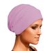 Stretchy Knit Beanie Hat For Women & Men - Soft Comfortable Chemo Cap With Breathable Fabric - Versatile Unisex Slouchy Beanie For All Seasons_viptrois.com