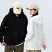 Pure 500g Heavyweight High Grammage For Men, Fleece-Lined, Loose Pullover Hoodie, Customizable Men's Autumn Hoodie_viptrois.com
