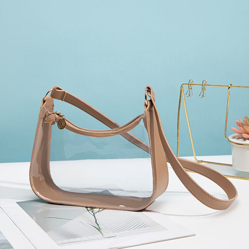 Women's Sweet & Fresh Transparent Shoulder Bag -Tote For Women (Minimalist & Y2K Aesthetic)_viptrois.com