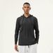 Loom European And American New Style Sports Fitness Men's Hoodie Long Sleeve T-Shirt High Elasticity Quick-Dry Running_viptrois.com