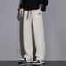 Men's Clothing Casual Pants Spring And Autumn New Trendy Loose Drape Straight Sports Pants_viptrois.com