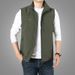 Men's Clothing Lightweight Sleeveless Vest, Casual & Outdoor Wear, Breathable Quick-Dry Fabric, Multiple Pockets, Plus Size Options_viptrois.com