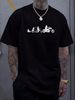 Evolution Motorcycle Motorbike Biker Mens Cotton T-Shirt Tee Top Stretched Soft Casual Fashion Unisex Graphic Breathable Streetwear Summer Homme_viptrois.com