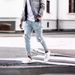 Man's Jeans Fashionable Washed Jeans With Torn Holes Men's Pants_viptrois.com