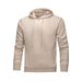Men's Clothing Men’s Solid Color Hooded Sweatshirt – Oversized Pullover Hoodie (S-2XL) | Soft Rabbit-Blend Fleece (Black/Beige/Navy)_viptrois.com
