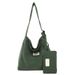 Women's Bags Niche Casual Bag Female New Corduroy Shoulder Messenger Bag Two Piece Commuting Large Capacity Tote Bag_viptrois.com