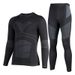Men's Clothing Winter New Ski Underwear Quick Drying Warm Outdoor Sports Ski Equipment Sweat Wicking Breathable Functional Underwear Set_viptrois.com